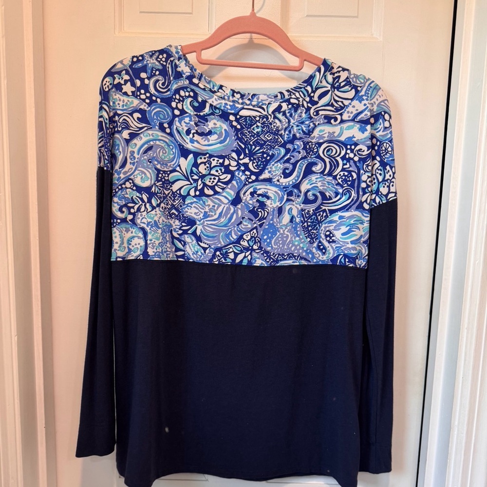 Lilly Pulitzer Finn tee XS